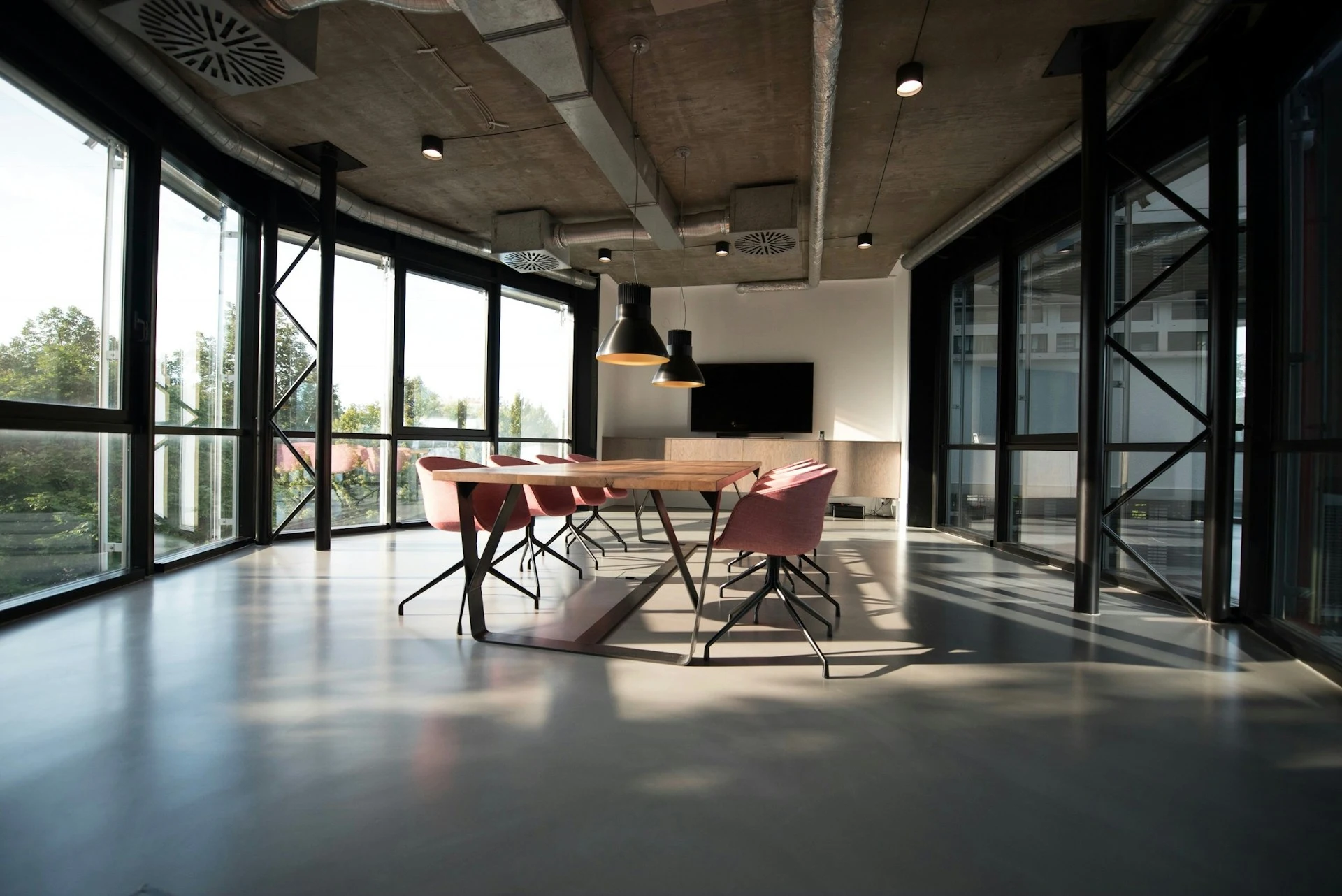 Corporate office board room